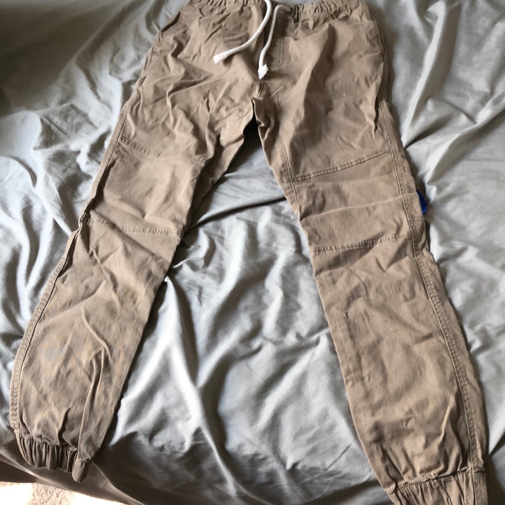 New H&M Tan Joggers